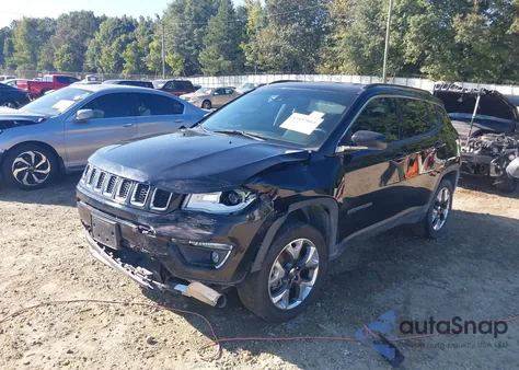 2018 Jeep Compass Limited 4X4 from USA, damaged, VIN 3C4NJDCB8JT334031